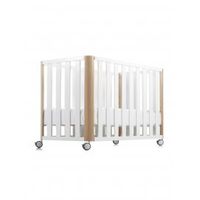 cuna 120 x 60 cotinfant doco sleeping blanco- natural