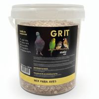 moly grit para pajaros-mezcla de conchas de mar-semillas de anis y piedra roja envase 1400 gramos-el suplemento para tus pajaros perfecto