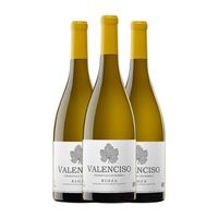 valenciso vino blanco blanco rioja crianza 75 cl 125 vol pack de 3 unidades