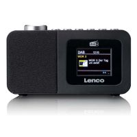 radio portatil lenco cr-625bk dab fm lcd 3 w negro