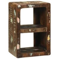 mueble de tv  mueble de salon  gabinete de tv con estante multicolor madera maciza recuperada