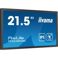 monitor iiyama tf2238msc-b1 215 fullhd ips tactil 10 puntos altavoces usb hdmi vesa 5ms