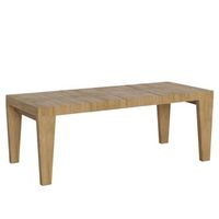 mesa extensible 90x180284 cm spimbo premium roble nature