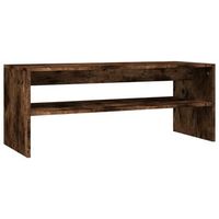 mesa de centro 40x100x40 cm madera - marron