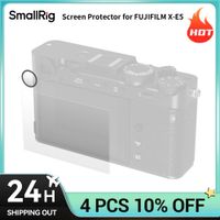 smallrig paquete de 2 protectores de pantalla para fujifilm x-e5  protector de visor cubierta de vidrio templado ultrafino de 03 mm borde redondo 25d