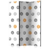 biombo - round stamps 135x172 cm