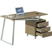 alphason seattle aw23533 desk - light oak