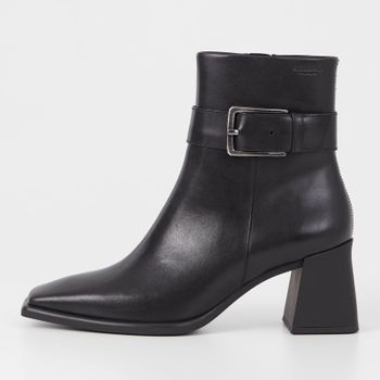 Vagabond Women's Hedda Buckle Leather Heeled Boots - UK 7