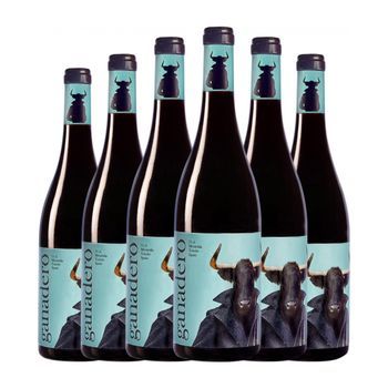 Canopy Vino Tinto Ganadero Tinto Méntrida Roble 75 Cl 14% Vol. (pack De 6 Unidades)
