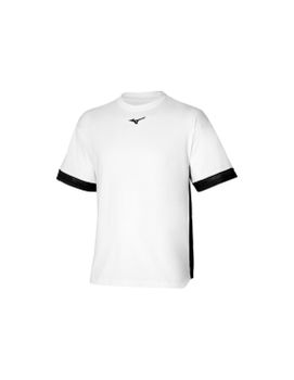 Camiseta De Running Mizuno Athletics Mesh Hombre Blanco