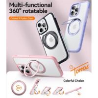 funda para movil torras ostand r fusion carcasa protectora magnetica negra para iphone 16 pro max