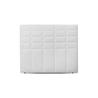 aitana cabecero de cama polipiel alto 117 cm para 135 o 150 blanco 150x117 cm