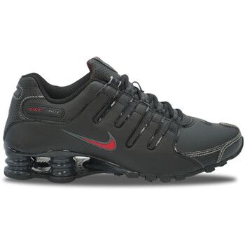 Nike Deportivas Moda Shox NZ Black Varsity Red para hombre