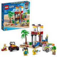 lego city base de socorristas en la playa 5 anos - 60328