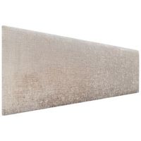 dhome cabecero de lana natural 150x50cm para camas 150 - beige