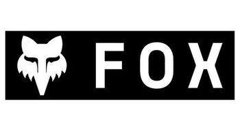 Pegatinas logotipo corporativofox 17  8cm negro