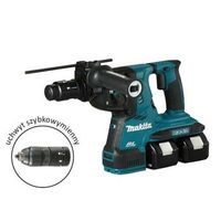 cordless hammer drill 2x18v dhr283t2ju 29j 2x50a