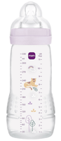 mam biberon easy active flujo rapido rosa mate 4m 330 ml