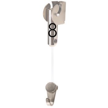 Colgar Cuadros Sin Agujeros - Cuelga Rm Nylon Tps90 , 2 M De Nylon Incluido , Soporta Hasta 15 Kg , Giro 90° , Instalación Techo, Pared O Suelo (rm