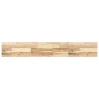 tablero de mesa  tablero escritorio rectangular madera maciza acacia 140x20x4 cm