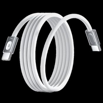 Cable USB-C Baseus FrostCore 200 cm 100W Blanco Moon