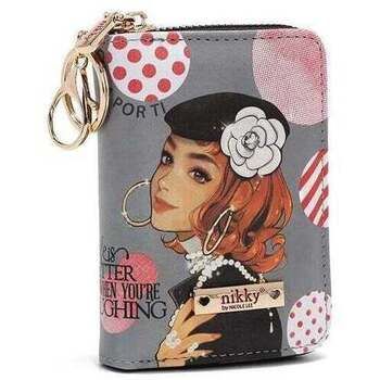 Nikky By Nicole Lee Cartera PORTA TARJETAS CON CREMALLERA TIPO ACORDEÓN (CIEGA POR TI) para mujer