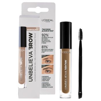 L'Oréal Paris Unbelievabrow Long-Lasting Brow Gel 3.4ml (Various Shades) - 103 Warm Blonde