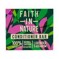 faith in nature lavender  geranium shampoo bar