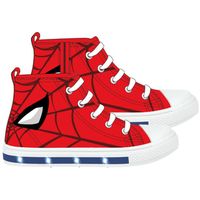 stitch zapatillas altas zapatillas altas de loneta con luces suela pvc degradada para nino