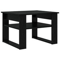 mesa de cafe roble negro 64 x 54 x 44 cm madera de ingenieria vidaxl