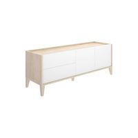 mueble de television celia con 2 puertas y 2 cajones practico