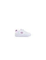 zapatillas champion rd18 plataform glitter glow cut nina blanco