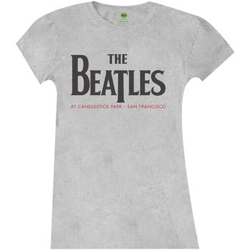 The Beatles Camiseta manga larga Candlestick Park para mujer