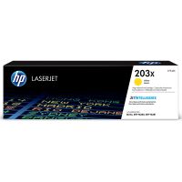 hp 203x yellow original high capacity toner cartridge cf542x