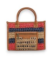pepe jeans para mujer pl0300105 bolso zadie london beige rojo osfa casual papel