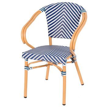 Sillón París Azul Eme Mobiliario