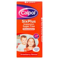 calpol six plus suspension sugar free