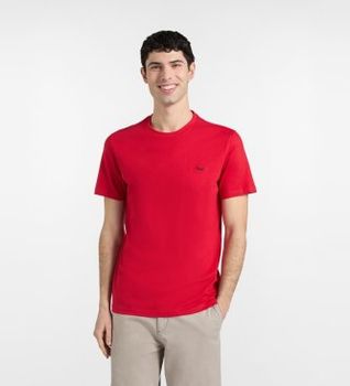 Harmont & Blaine para hombre. INQ001021055 Camiseta ajustada de algodón rojo (XL), Casual, Manga corta