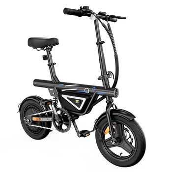 Bicicleta Eléctrica Plegable Iscooter Eb1s De 14