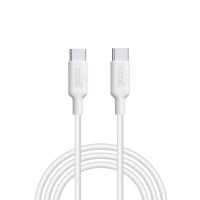 cool cable universal usb tipo-c machomacho 3a 1m blanco