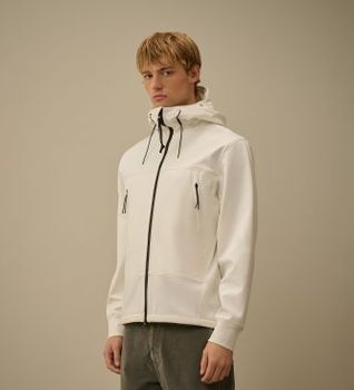 C.P. Company para hombre. RFCMOW700A006097A Chaqueta Shell blanco (L), Casual, Poliéster
