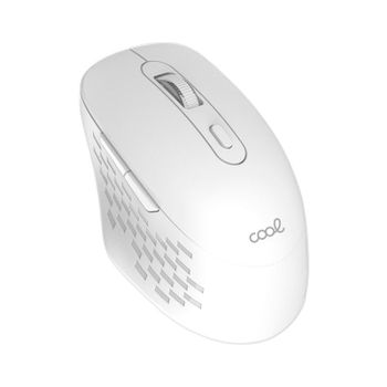 Cool 6D Ratón Inalámbrico Silencioso 3200 DPI Blanco