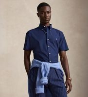 polo ralph lauren para hombre 710945315002 camisa custom marino s casual algodon manga larga