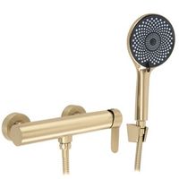 grifo de ducha arcos brush gold