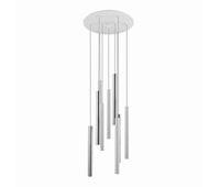 lampara de techo metal color cromo serie  0cm