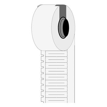 Brady M6-30x4.2-7597-WT Etiquetas de polietileno blanco 30 mm x 4,20 mm (original)