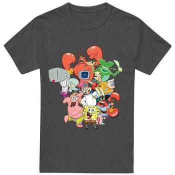 Spongebob Squarepants Tops y Camisetas The Whole Gang para mujer