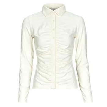 Guess Camisa LS SHIRRING NYNA para mujer