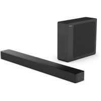 hisense hs2100 barra de sonido 21 con dolby audio y dts virtualx bluetooth 53 hdmi 240w