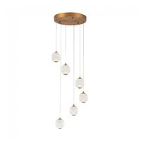 lampara colgante led acrobat 6x5w